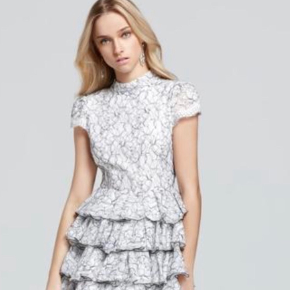 Alice + Olivia Lace Cutout Dress size 0